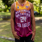 Sea Eagles-V-Basketball Singlet