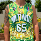 Mitiaro Island Basketball Singlet