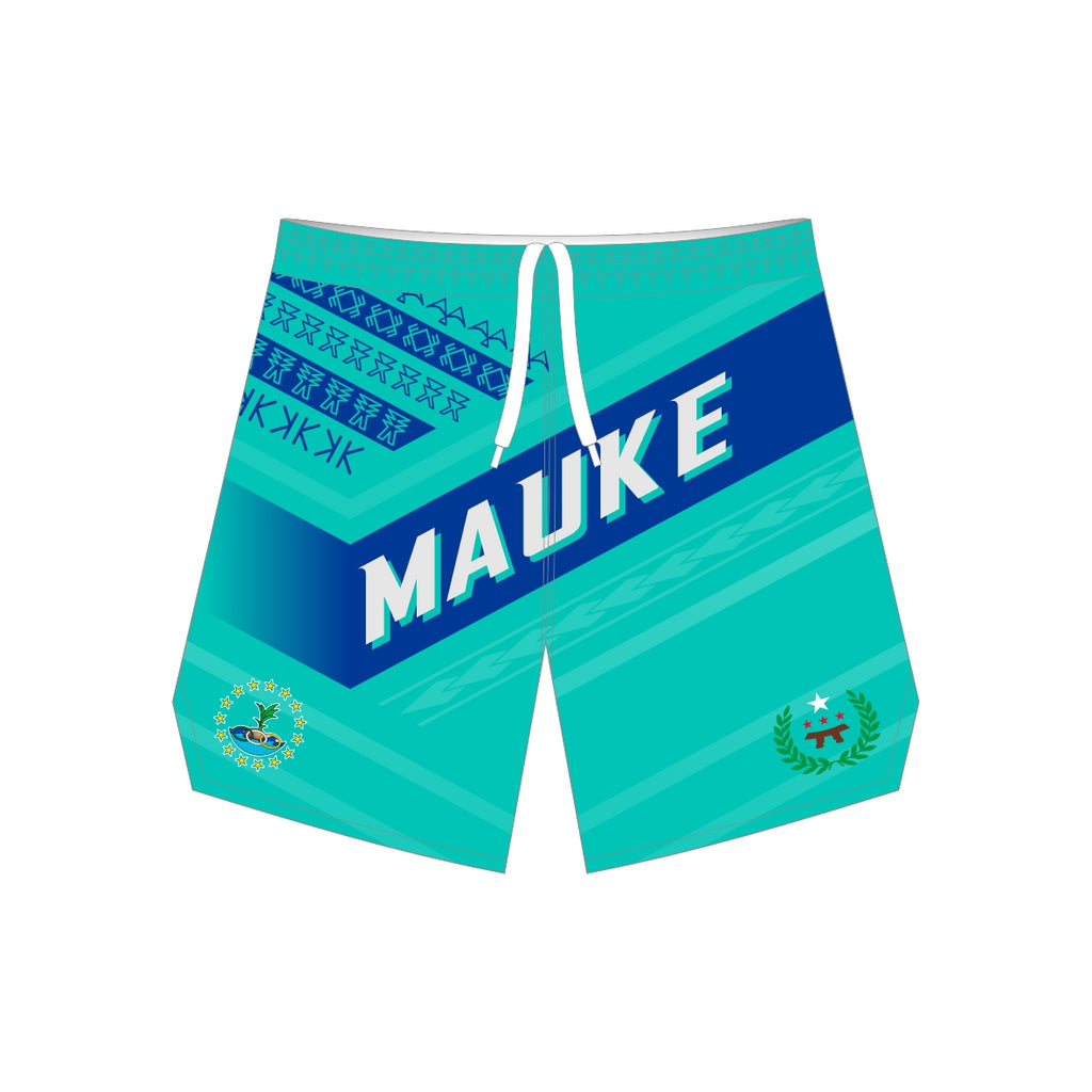 Mauke Island Playing Basketball Shorts