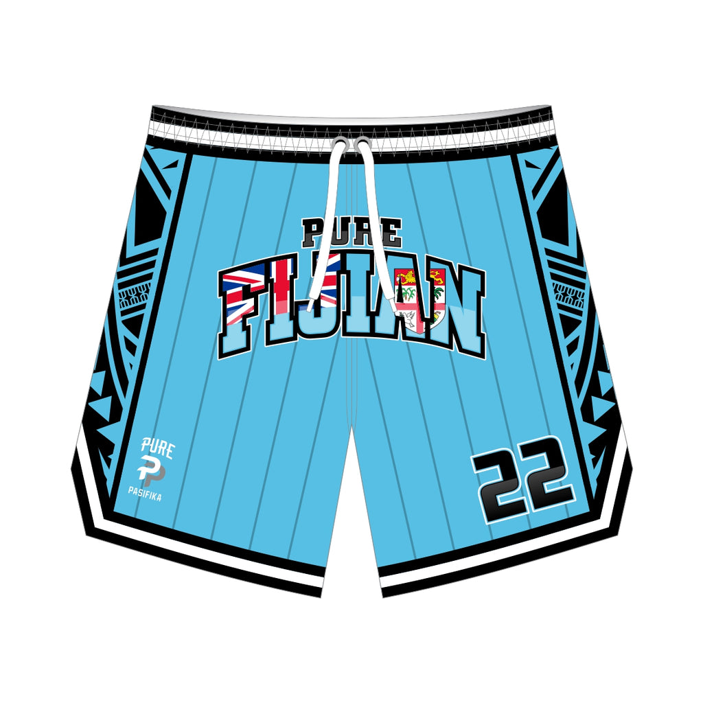Fiji |  Pure Pasifika  |  Basketball Shorts