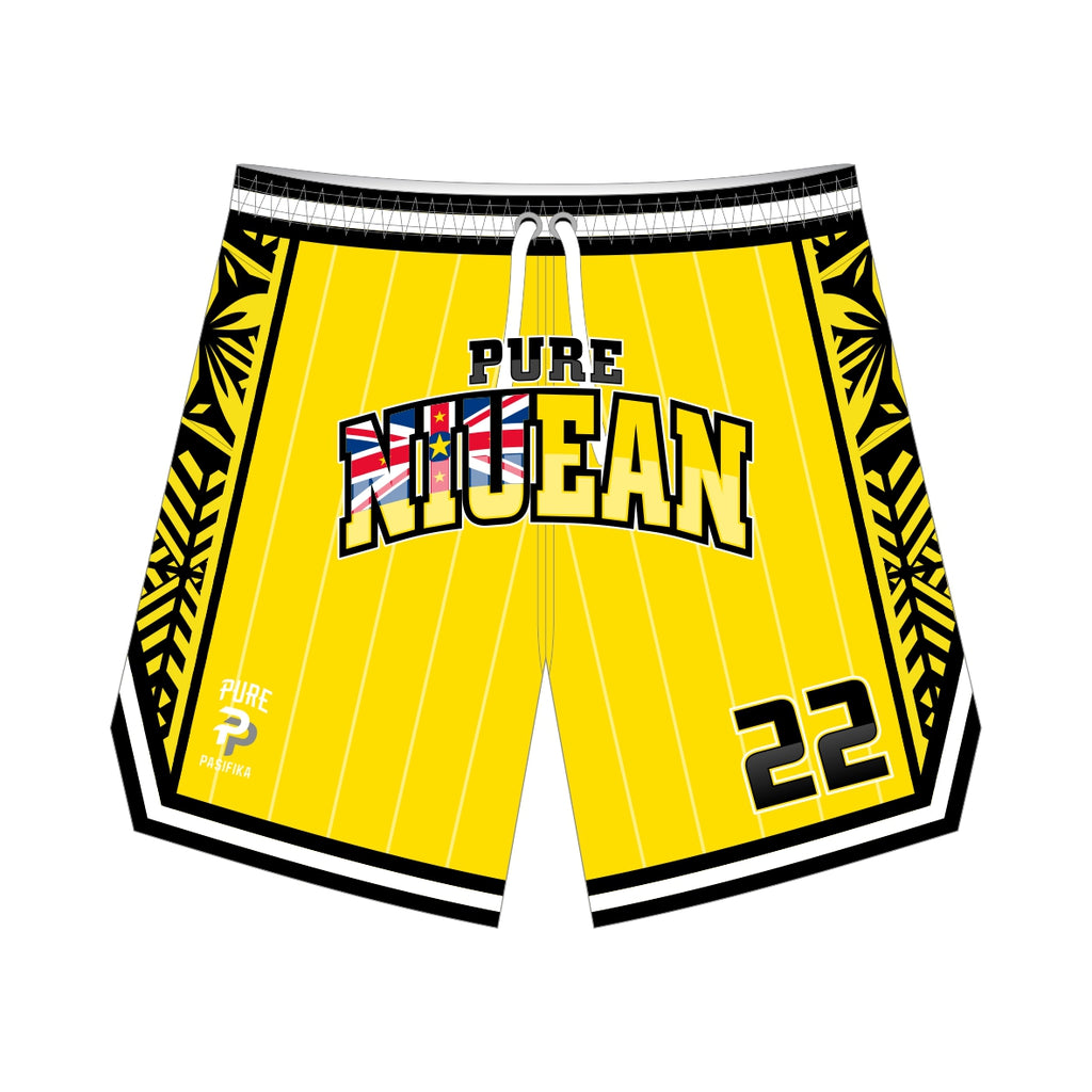 Niue |  Pure Pasifika  |  Basketball Shorts